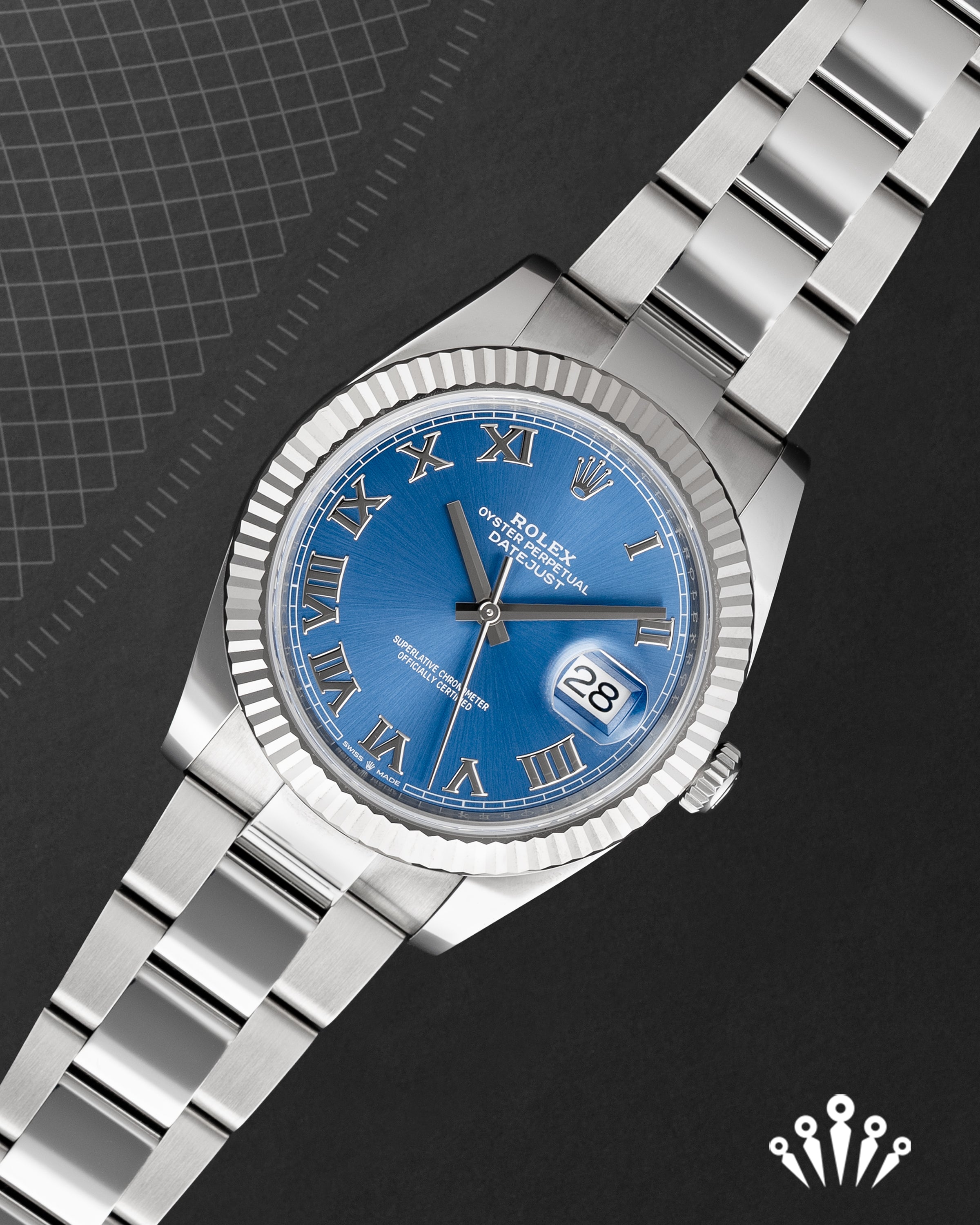 Rolex Datejust 41 126334 – Blue Roman Dial