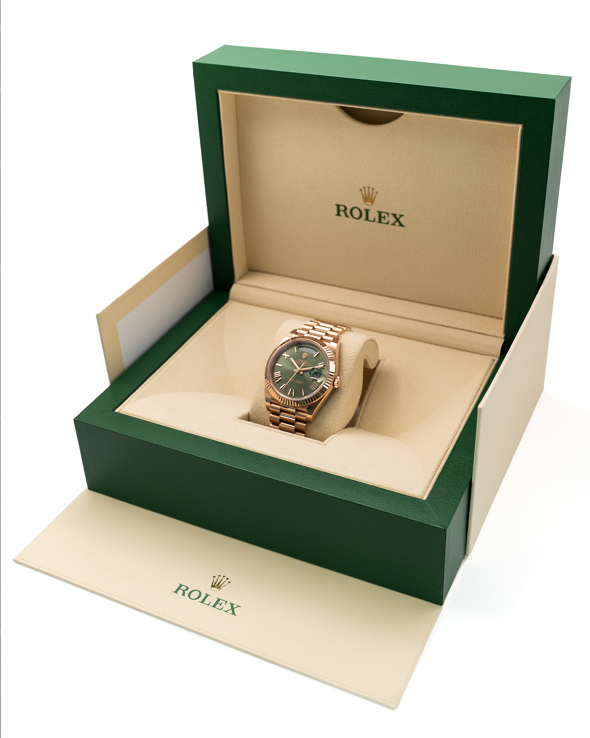 Rolex Day-Date  40 Everose Gold 228235