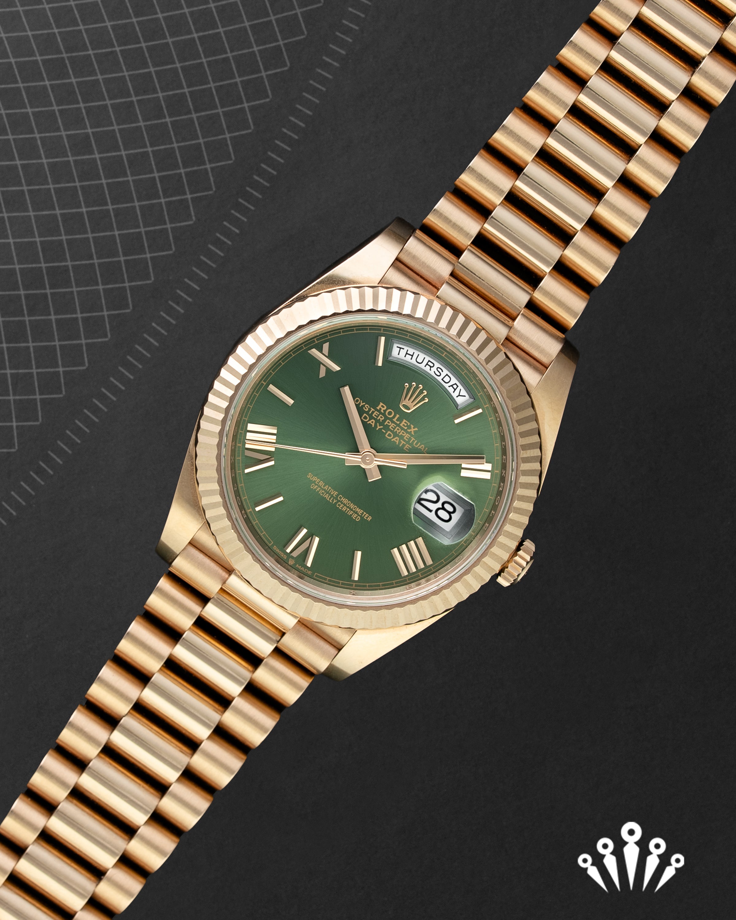 Rolex Day-Date  40 Everose Gold 228235