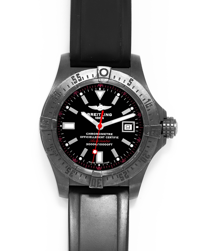 Breitling Avenger Seawolf Limited Edition Blacksteel