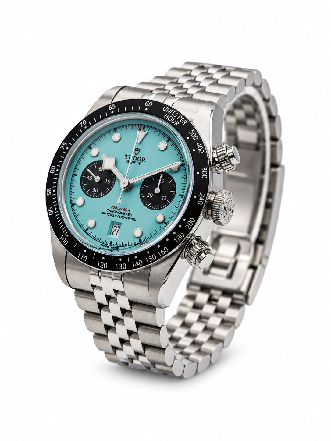 Tudor Black Bay Chrono Flamingo Blue