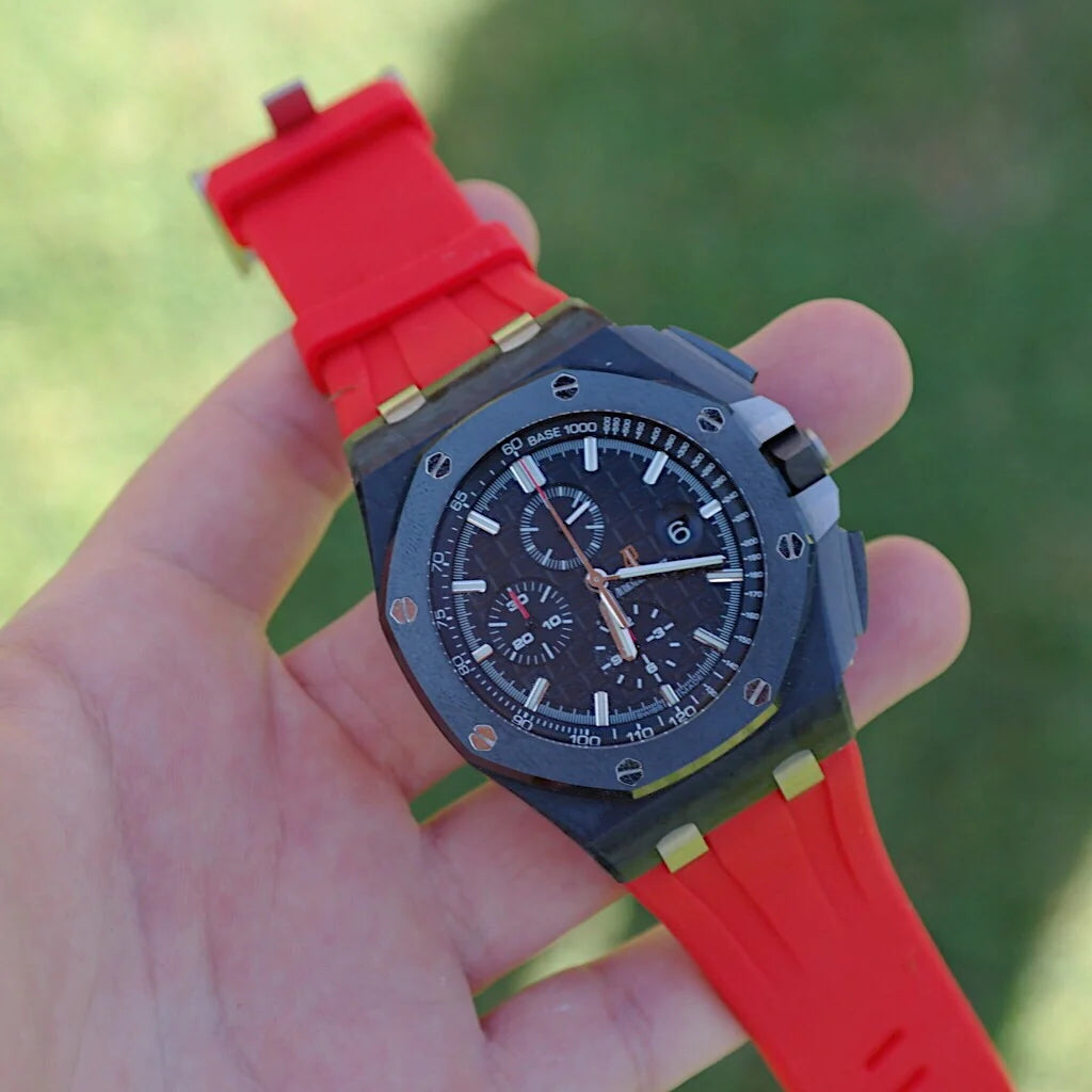 Tempomat Red AP Rubber strap