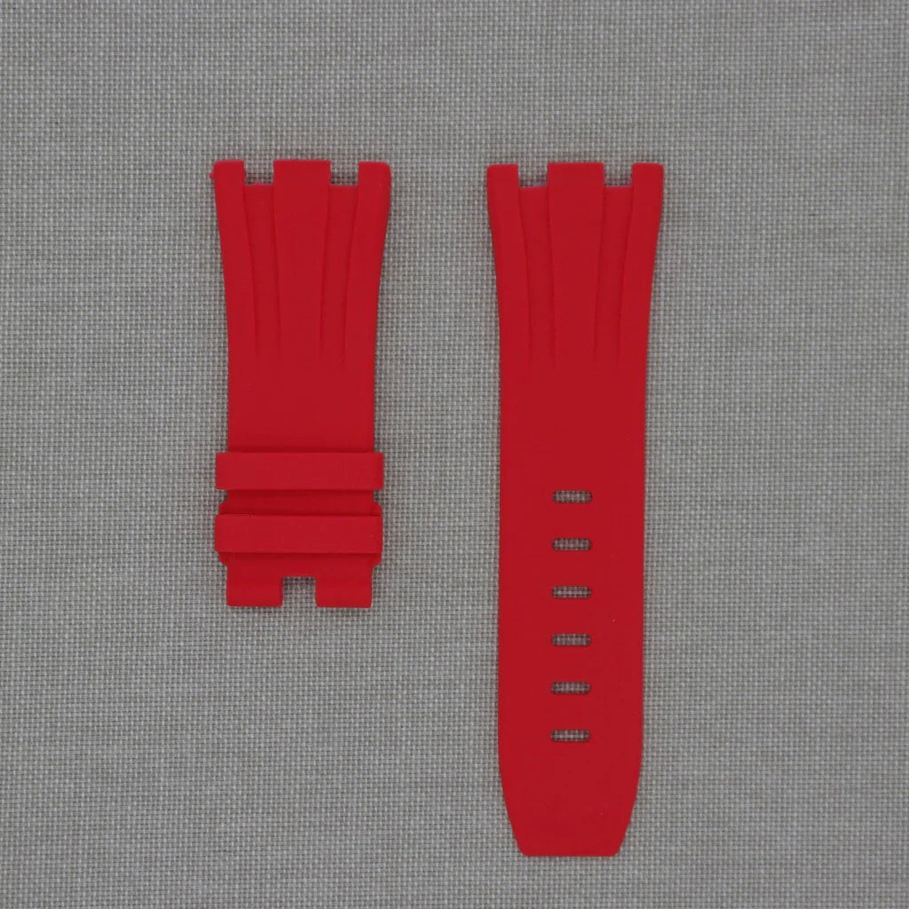 Tempomat Red AP Rubber strap – Pride & Pinion