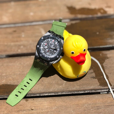 Tempomat Olive Green AP Rubber Strap