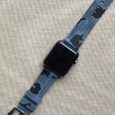 Tempomat - Grey Camo Rubber Strap - iwatch-