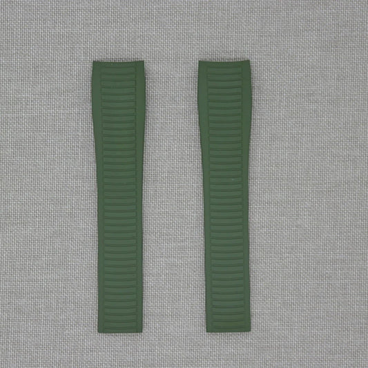 Tempomat - FKM Vulcanized Green Rubber Strap for Patek Aquanaut