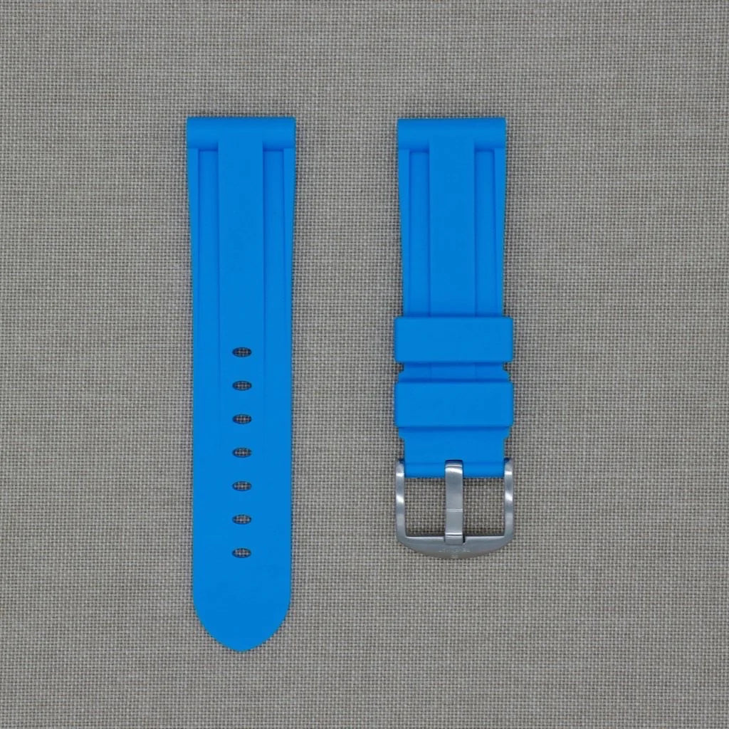 Tempomat - Blue Marbella Rubber Strap -iwatch-