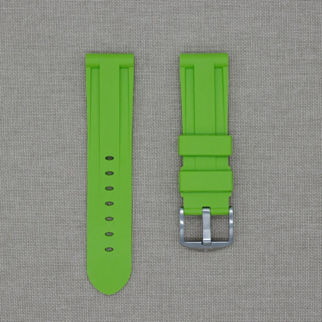 Tempomat - 22mm Lime Rubber Strap