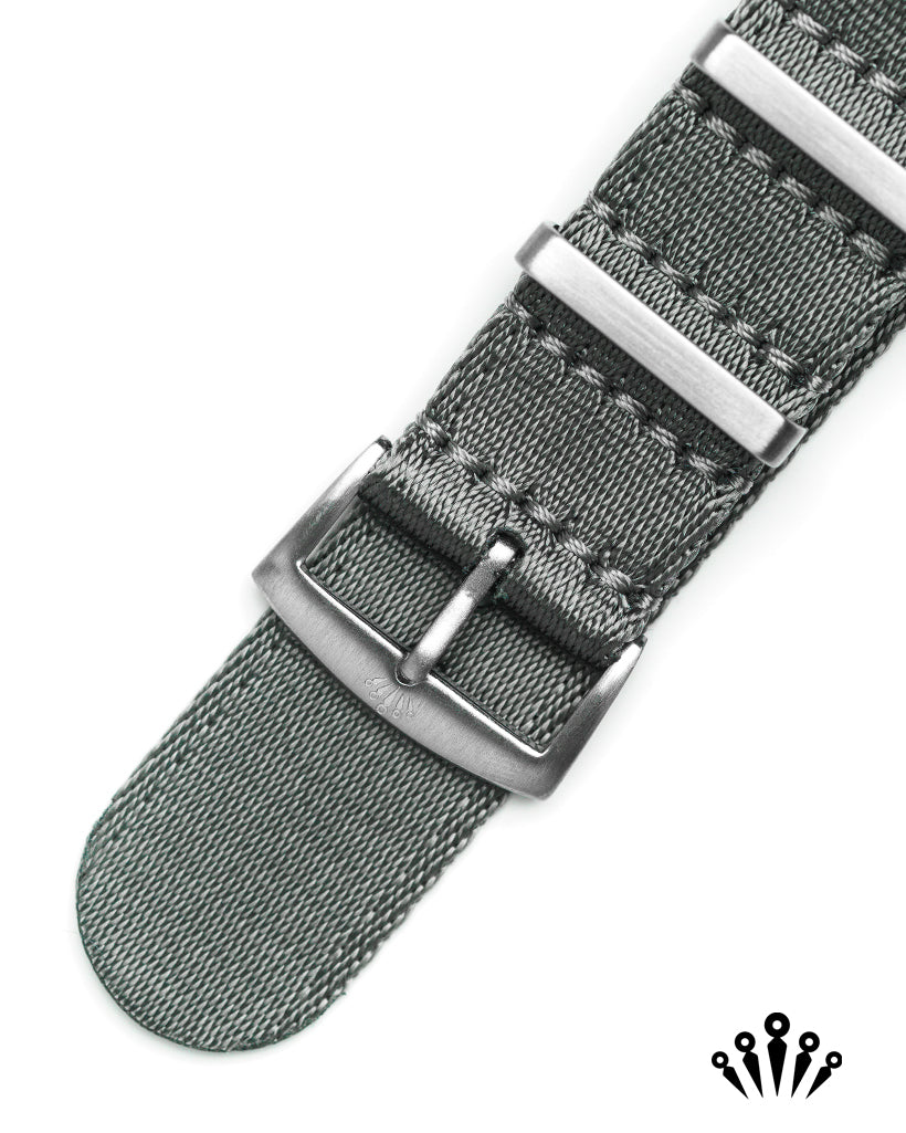 Seatbelt NATO Watch Strap - Grey