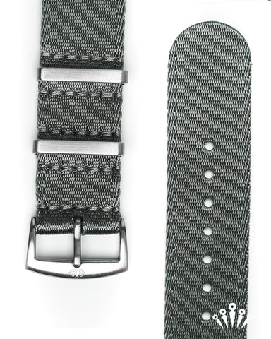 Seatbelt NATO Watch Strap - Grey