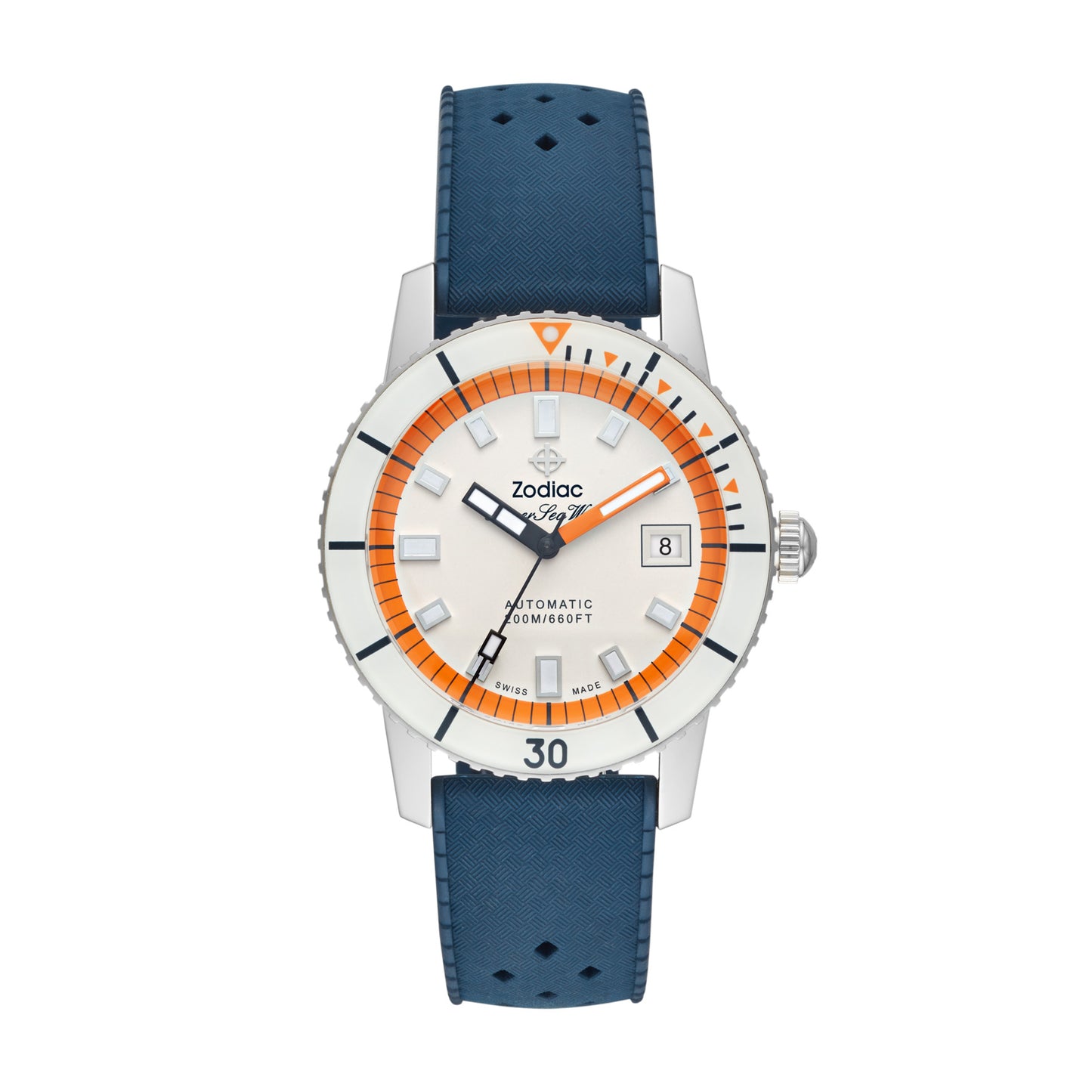 Zodiac - ZO9270 -  Super Sea Wolf Automatic Blue Rubber Watch