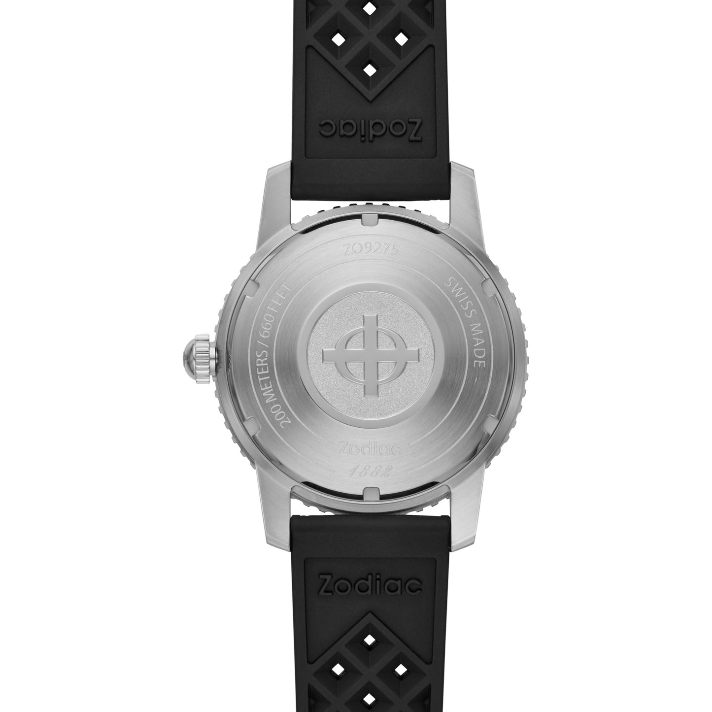 Zodiac - Z09275 - Super Sea Wolf 53 Compression Automatic Black Rubber Watch
